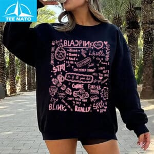 BLACKPINK Song Titles and Lyrics Shirt