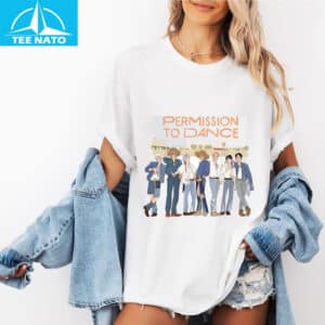 BTS Cowboy Outfit Permission to Dance Cartoon Shirt