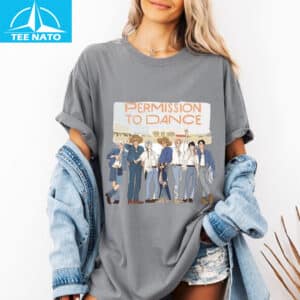 BTS Cowboy Outfit Permission to Dance Cartoon Shirt4