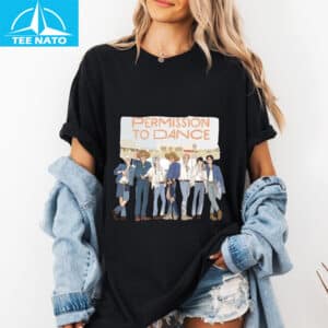 BTS Cowboy Outfit Permission to Dance Cartoon Shirt6