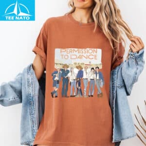 BTS Cowboy Outfit Permission to Dance Cartoon Shirt7