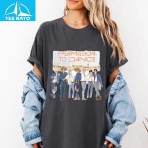 BTS Cowboy Outfit Permission to Dance Cartoon Shirt8