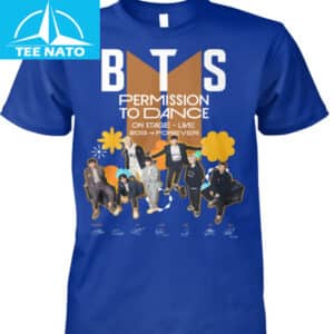 BTS Permission To Dance On Stage Live 2013 Forever Concert Shirt2