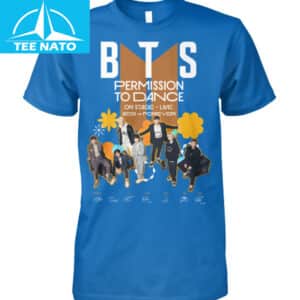 BTS Permission To Dance On Stage Live 2013 Forever Concert Shirt3