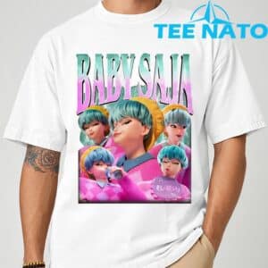 Baby Saja Retro Kpop Demon Hunter T Shirt 1