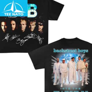 Backstreet Boys BSB Into The Millennium 2.0 Tour Shirt