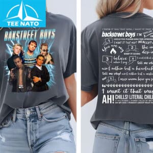 Backstreet Boys I Want It That Way Lyrics Shirt