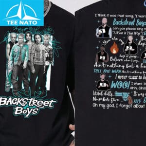Backstreet Boys Shirt Gift Vegas 2025 Reunion Tour Shirt