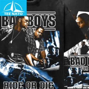 Bad Boys Ride or Die For Life Movie Will Smith Martin Lawrence Shirt