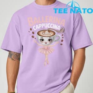 Ballerina Cappuccina Italian Brainrot Shirt 3
