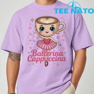 Ballerina Cappuccina Italian BrainrotShirt 4 2