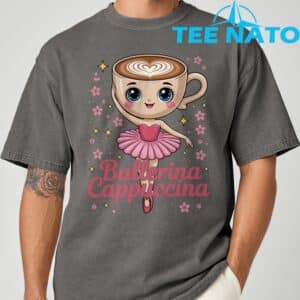 Ballerina Cappuccina Italian BrainrotShirt 5