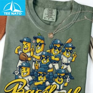 Bananas Baseball Team Shirt
