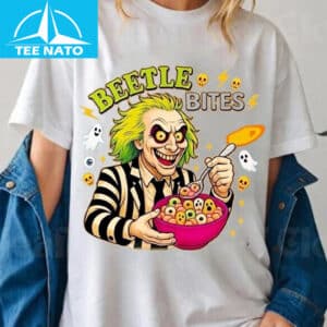 Beetle Bites Beetlejuice Halloween Cereal Graphic Shirt