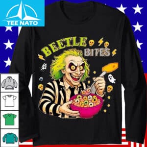Beetle Bites Beetlejuice Halloween Cereal Graphic Shirt1