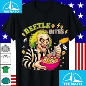 Beetle Bites Beetlejuice Halloween Cereal Graphic Shirt2