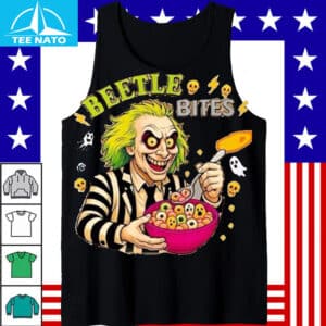 Beetle Bites Beetlejuice Halloween Cereal Graphic Shirt3