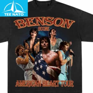 Benson Boone American Heart Tour Music Concert Shirt1
