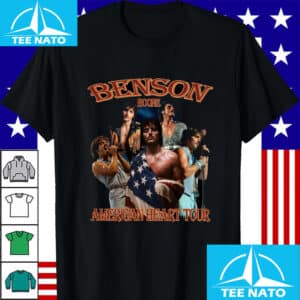 Benson Boone American Heart Tour Music Concert Shirt3