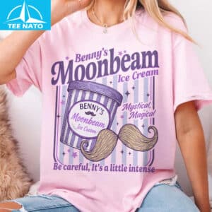 Benson Boone Benny’s Moonbeam Ice Cream T Shirt 14 Benson Boone Bennys Moonbeam Ice Cream T Shirt2