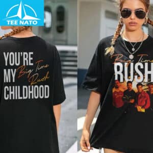 Big Time Rush In Real Life Worldwide 2025 Tour Shirt