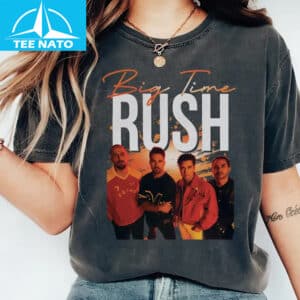 Big Time Rush In Real Life Worldwide 2025 Tour Shirt2