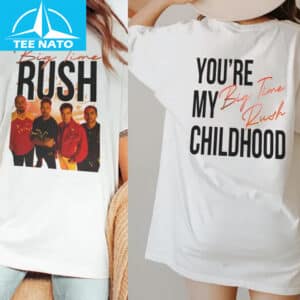 Big Time Rush In Real Life Worldwide 2025 Tour Shirt3