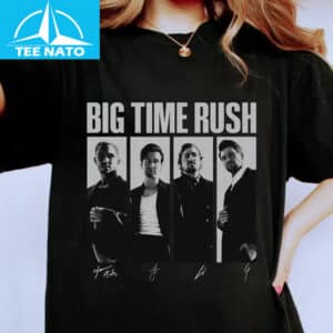 Big Time Rush In Real Life Worldwide Tour 2025 Shirt