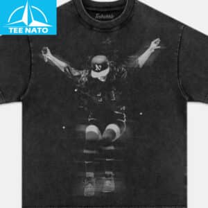 Billie Eilish Dynamic Pose Concert Graphic Shirt2