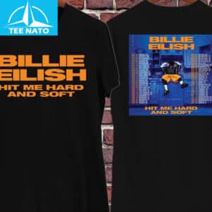 Billie Eilish Hit Me Hard And Soft 2025 Tour Shirt
