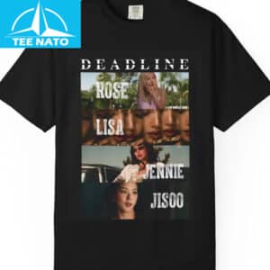 Black Pink Deadline World Tour Shirt 12 Black Pink Deadline World Tour Shirt