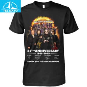 Black Sabbath 57th 1968 2025 Shirt