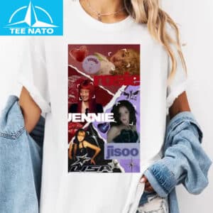 Blackpink Jennie Jisoo Lisa K Pop Music Collage Shirt1