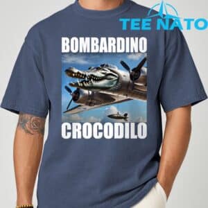 Bombardino Crocodilo Italian Brainrot Shirt 1