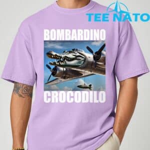 Bombardino Crocodilo Italian Brainrot Shirt 2