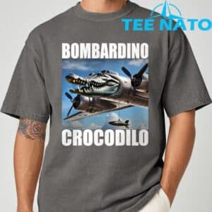Bombardino Crocodilo Italian Brainrot Shirt 3