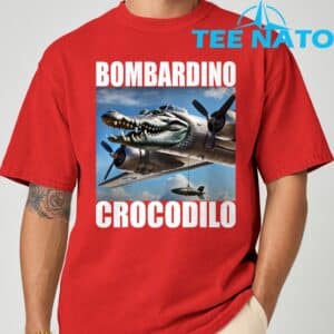 Bombardino Crocodilo Italian Brainrot Shirt 4