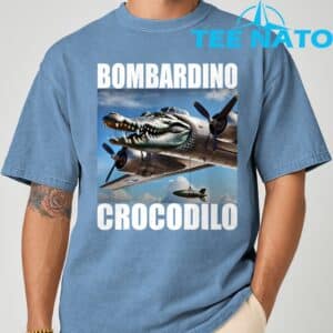 Bombardino Crocodilo Italian Brainrot Shirt 8