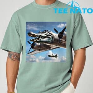 Bombardino Crocodilo T Shirt 9