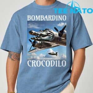 Bombardino CrocodiloItalian Brainrot T Shirt 1