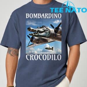 Bombardino CrocodiloItalian Brainrot T Shirt 2