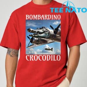 Bombardino CrocodiloItalian Brainrot T Shirt 5
