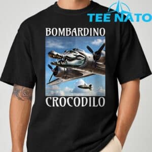 Bombardino CrocodiloItalian Brainrot T Shirt 8