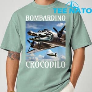 Bombardino CrocodiloItalian Brainrot T Shirt 9