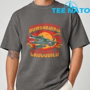 Bombardiro Crocodilo Funny Italian Brainrot T Shirt 3