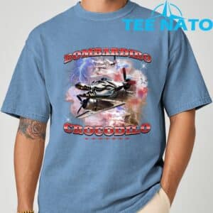 Bombardiro Crocodilo Italian Brainrot Meme T Shirt 1 1