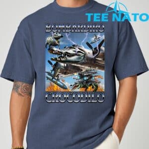 Bombardiro Crocodilo Italian Brainrot Meme T Shirt 2