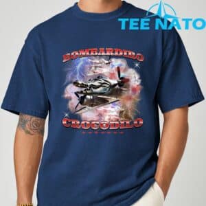 Bombardiro Crocodilo Italian Brainrot Meme T Shirt 6 1