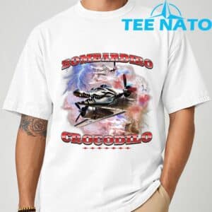 Bombardiro Crocodilo Italian Brainrot Meme T Shirt 7 1