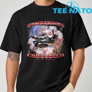 Bombardiro Crocodilo Italian Brainrot Meme T Shirt 8 1